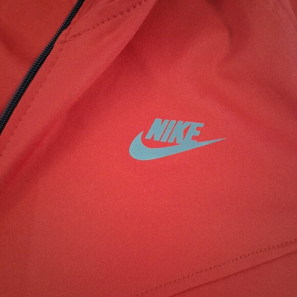 Nike Athletic Jacket Men Large Red Vintage Retro 90s Colourblock - Picture 8 of 8